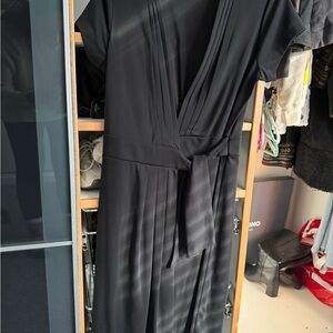 AnnTaylor Black Wrap Dress